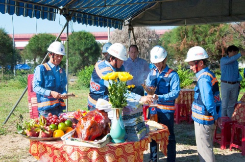 GROUND BREAKING OF RELATS VIETNAM FACTORY