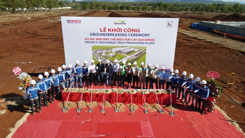 GROUNDBREAKING CEREMONY OF QUICORNAC FRUIT PROCESSING PLANT PROJECT