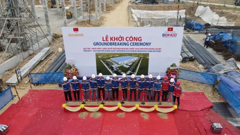 GROUNDBREAKING OF OUCANYON INTERIOR & EXTERIOR MANUFACTURE FACTORY