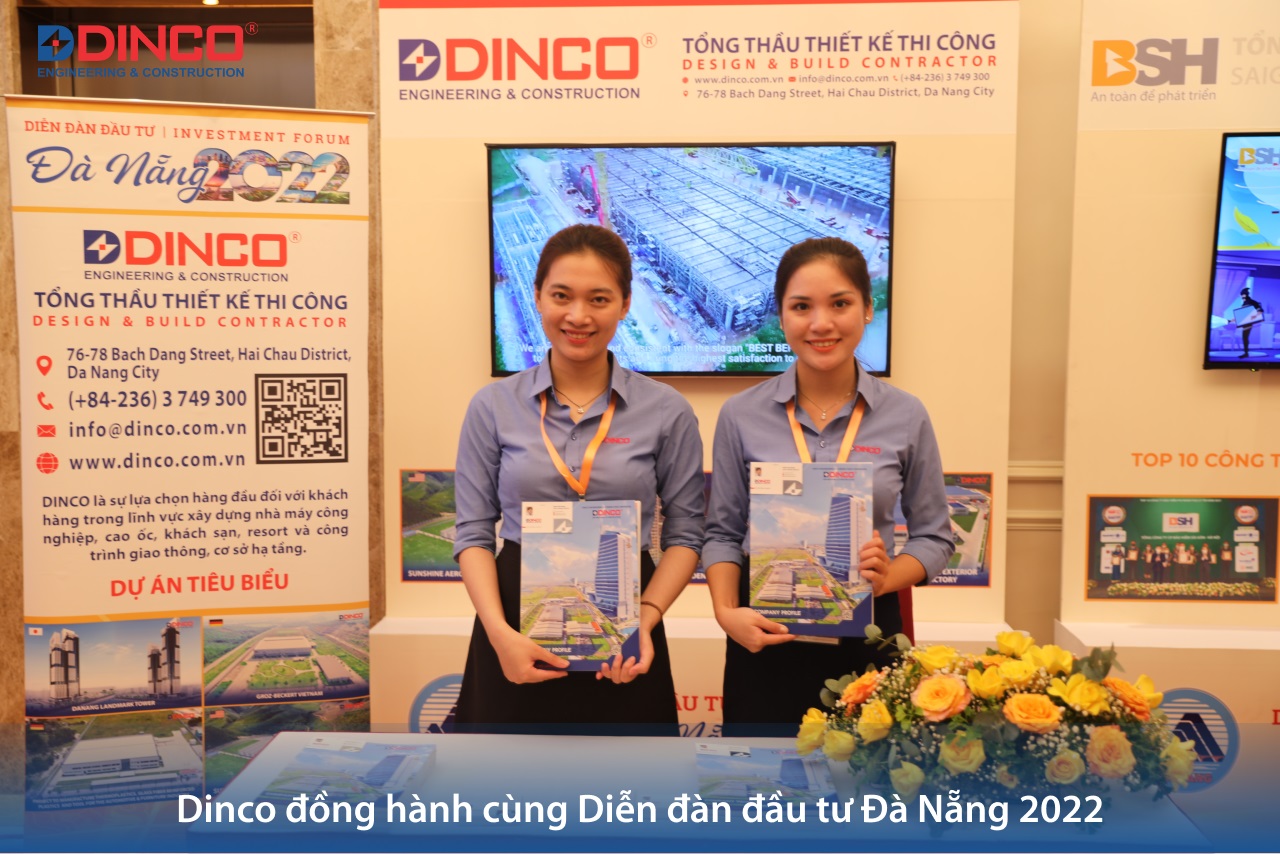 Dinco đồng hành cùng diễn đàn đầu tư Đà Nẵng 2022